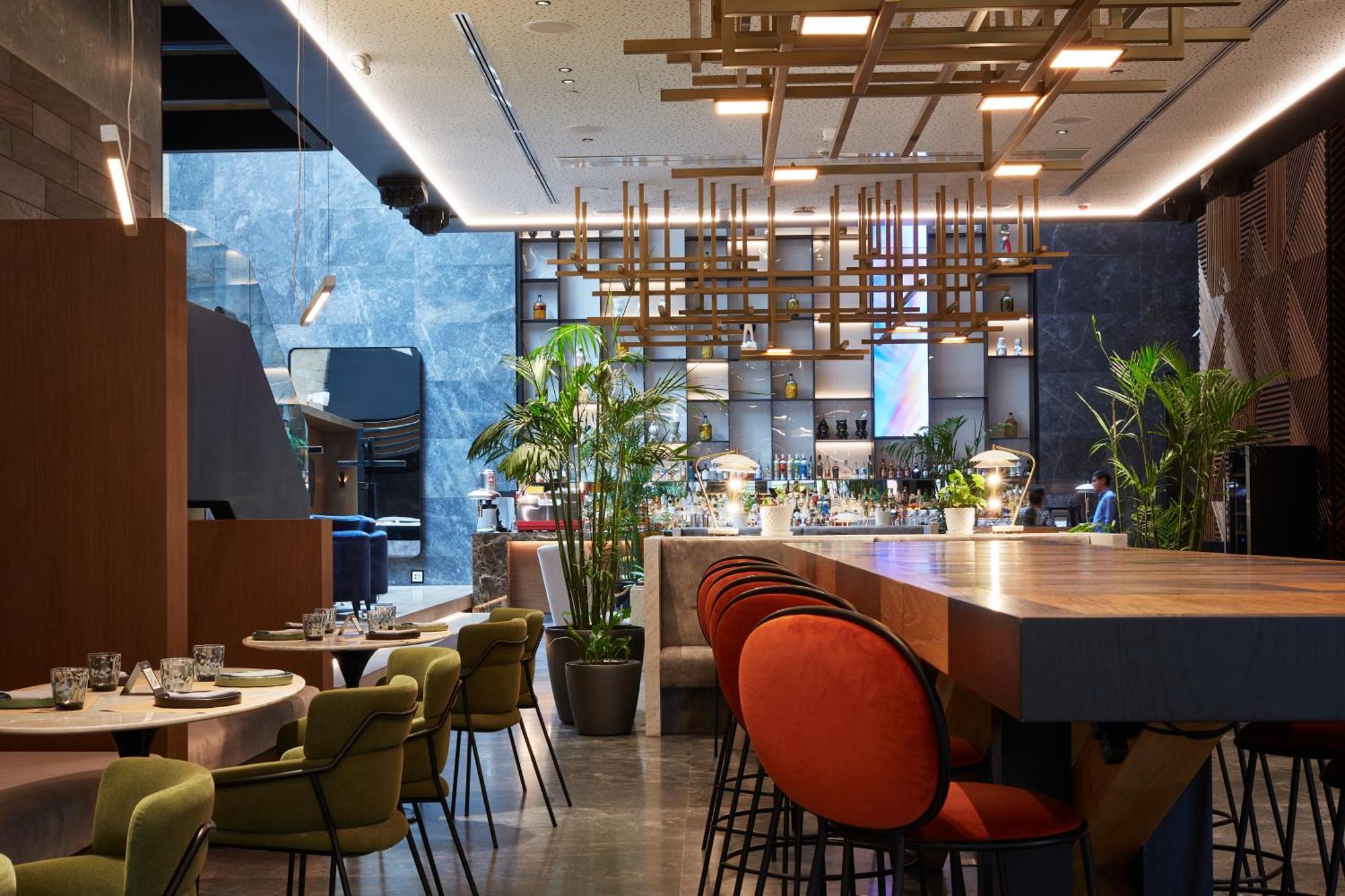 Pullman Lima Miraflores Bagian luar foto Restaurant interior