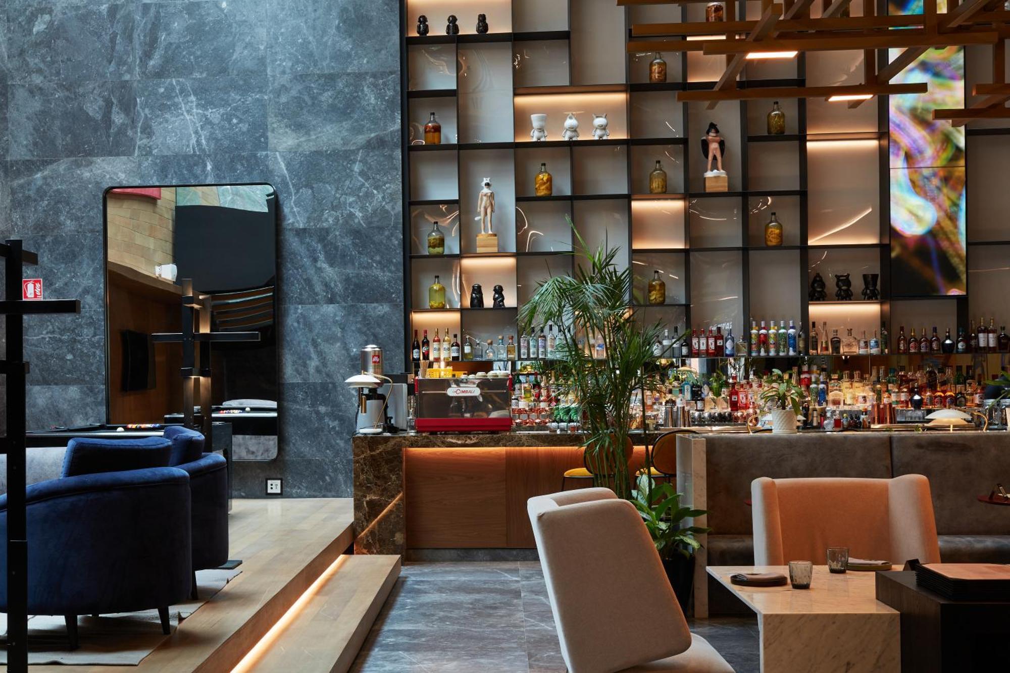 Pullman Lima Miraflores Bagian luar foto The bar at the lounge